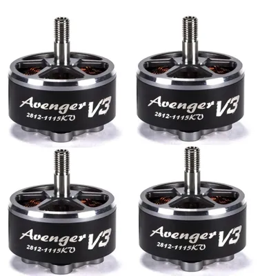 Produktbild von 4 x 2812 V3 900 kV buerstenloser Motor fuer ferngesteuerte FPV-Multikopter-Drohne