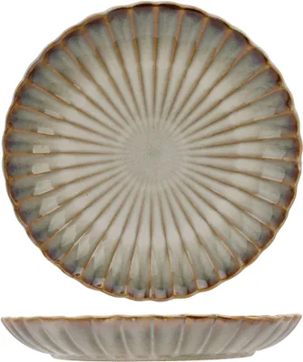 Image de Set d'assiettes Cosy & Trendy - Faïence - Astera Pearl Beige - 27,5 cm - 4 pièces
