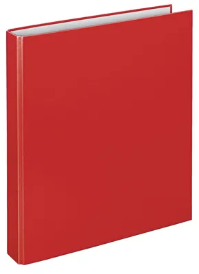 Image de VELOFLEX 1143020 VELOFLEX Basic Ringbuch 4-Ringe rot 3,5 cm DIN A4