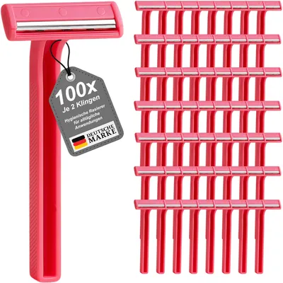 Produktbild von Einwegrasierer 100er Set Damenrasierer Einmal Rasierer Tattoo Nassrasierer