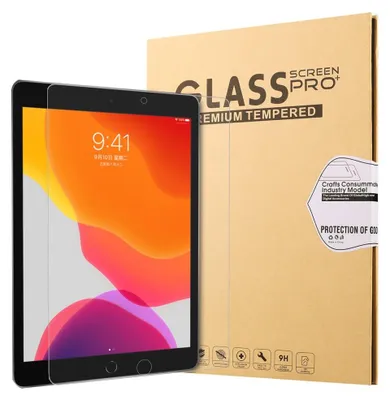 Produktbild von iPad 10.2 Displayschutz - 9H Panzerglas - Transparent