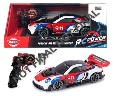 Imagen del producto de Coche a control remoto Dickie, modelo Porsche 911 GT3 R Rennsport, referencia 201106019