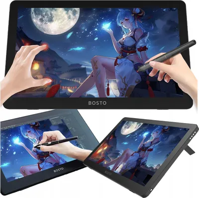 Zdjęcie produktu dla Bosto X6 I7 + 16gb + 512gb Tablet Graficzny 2w1 Komputer Wifi Bt Dotykowy