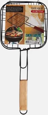 Immagine prodotto di Griglia per barbecue con manico - 47 x 20 cm