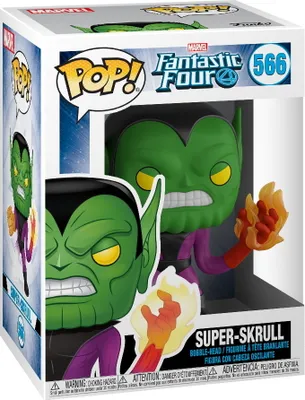 Produktbild von Marvel Fantastic Four - Super-Skrull 566 - Funko Pop! - Vinyl Figur