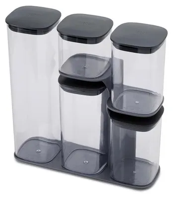 Zdjęcie produktu dla Joseph Joseph - Zestaw 5 pojemników ​​​​​​​500ml/ 900ml/ 900ml/ 1,3L/ 1,9L do przechowywania Podium