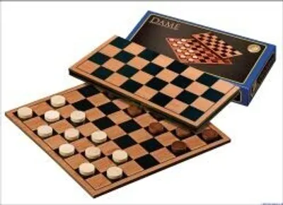 Produktbild von Philos Damespiel-Set Englische Variante 23 x 11,5 cm