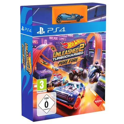 Produktbild von Hot Wheels Unleashed 2 Turbocharged Spiel für PS4 PF Ed. Pure Fire Edition