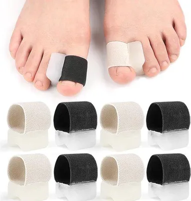 Produktbild von Set aus 8 weißen elastischen Zahnreisern (1,9 cm)