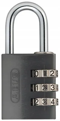 Produktbild von Abus Bügel-Vorhängeschloss 30 mm Titanium Zahlenschloss