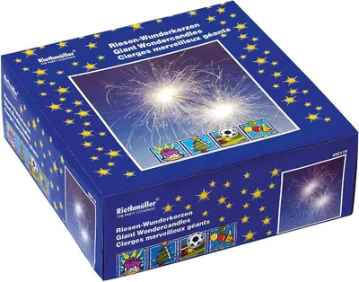 Productafbeelding van Amscan Reuze sterretjes - 1 verpakking met 10 stuks