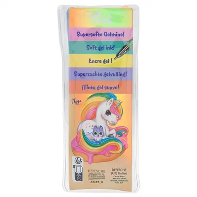 Produktbild von Depesche Vertrieb GmbH & Co. K Ylvi Gelstifte-Set in 5 Regenbogenfarben Sonstige