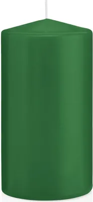 Produktbild von Stumpenkerzen in RAL-Qualität Dunkelgrün Ø 78 x 150 mm, 8 Stück