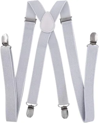 Productafbeelding van Brede X-vormige Bretels met 4 Sterke Clips voor Heren en Dames
