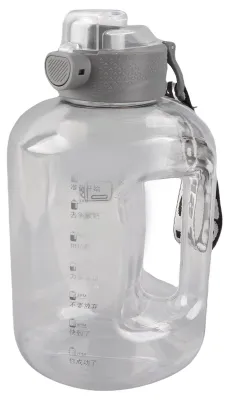 Obrázek produktu pro Přenosná láhev na vodu, 1,7 litru, velký objem, zahuštěný plastový džbán na pití, nádoba na sport, fitness, každodenní použití