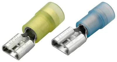 Obrázok produktu pre Zásuvka WETEC, 1,5-2,5 mm², 6,3 x 0,8 mm, modrá (balenie 100 kusov)
