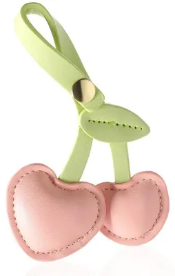 Produktbild von Cherry Taschencharmschmuck - Charmant Kirschentyp - PolyurethanMaterial - Ideal für Damen - 11,5 x 7,5 cm
