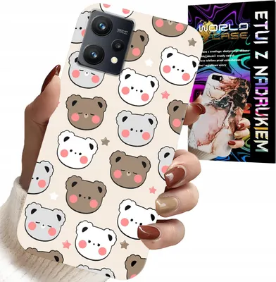 Zdjęcie produktu dla Etui Do Realme 9 Pro - Miś Misie Wzory Dla Najmłodszych + Szkło