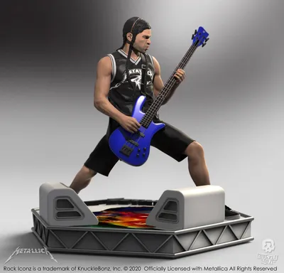 Produktbild von Metallica Rock Iconz Statue Robert Trujillo Limited Edition 22 cm