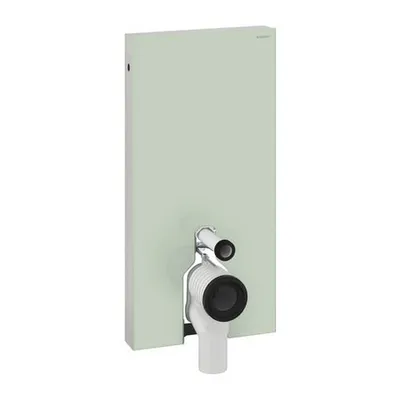 Produktbild von Geberit Monolith Sanitärmodul für Stand-WC, 101cm, Wasseranschluss seitlich, mit P-Anschlussstutzen, 131.003.SL.5