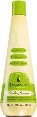 Obrázek produktu pro Macadamia Smoothing, 300 ml, Šampon, Unisex, Kudrnaté vlasy, Proti kudrnacení, Hydratující, Ochana, Lesklý, Vyhlazující, Láhev
