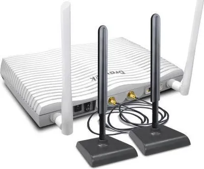 Produktbild von DrayTek Vigor 2866Lac, Wi-Fi 5 (802.11ac), Dual-Band (2,4 GHz/5 GHz), Ethernet/LAN, 4G, Weiß, Desktop-/Pol-Router