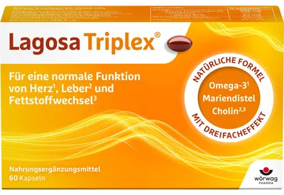 Productafbeelding van Lagosa Triplex zachte capsules, 60 stuks