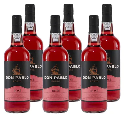 Produktbild von Don Pablo Portwein -ROSÉ- (6 x 0,75L)