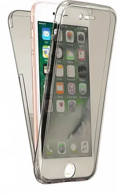 Produktbild von 360° Schutz Hülle für Apple iPhone 6 / 6S Plus Full Body Tpu Schutzhülle Handy Hülle Cover Case Tasche