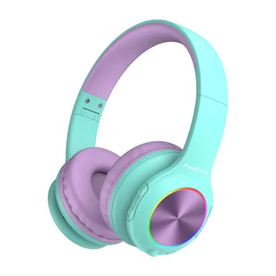 Image de Casque sans fil Powerlocus Pled pour enfants (bleu/violet)