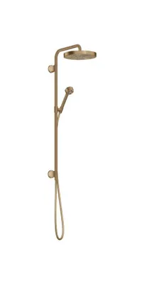 Imagen del producto de Rociador para ducha AXOR ONE 280, 1 chorro, empotrado, acabado bronce cepillado