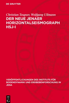 Produktbild von Der neue Jenaer Horizontalseismograph HSJ-I