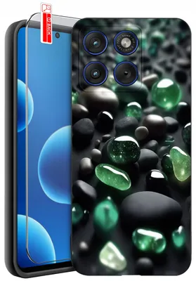 Immagine prodotto di Custodia per Motorola Edge 70 | Modelli | Custodia in silicone opaco + vetro 9H