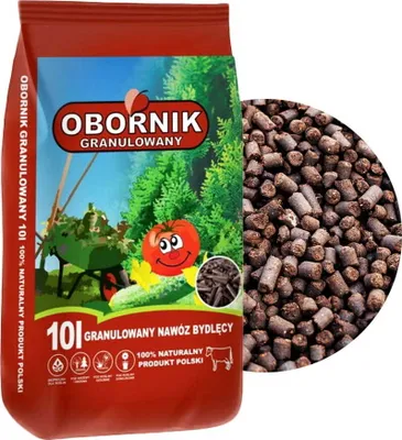 Obrázok produktu pre Prírodný granulovaný maštaľný hnoj 10L