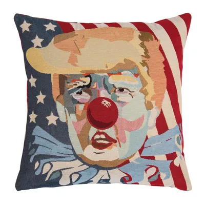 Produktbild von pad concept Kissenhülle CLOWN 45 x 45 cm Bildmotiv  Materialmix mit RV