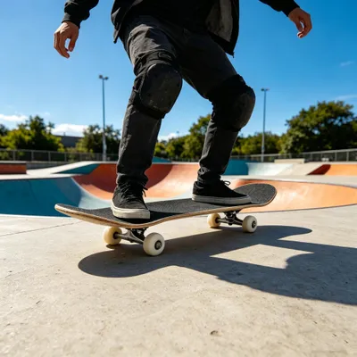 Produktbild von JEOBEST Skateboard Komplettboard Longboard Funboard Holzboard Ahornholz 79x20cm