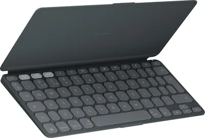 Produktbild von Logitech 920-013017, QWERTY, US International, Scherenschalter, 1,8 cm, 1 mm, Graphit
