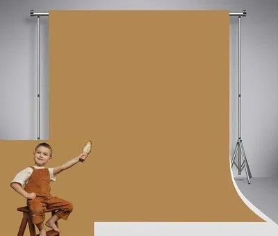 Immagine prodotto di Sfondo 1,5 x 2,2 m color moka per ritratti e neonati