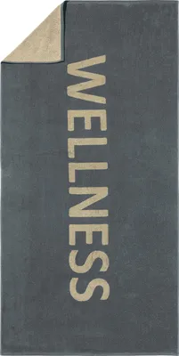 Produktbild von Erwin Müller Saunatuch grau-beige 90x180 cm