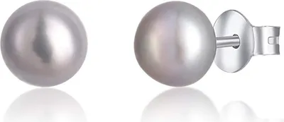Obrázok produktu pre Strieborné náušnice s perlou SVLE0545XD2P60 – Priemer: 0,7 cm