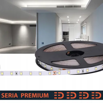 Zdjęcie produktu dla Listwa LED Prescot, światło zimne, 24V, 70 diod LED na metr, 900 lumenów na metr