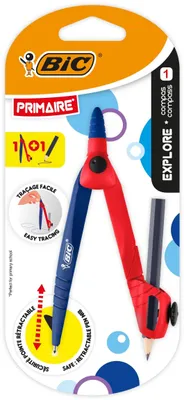 Zdjęcie produktu dla BIC Explore cyrkiel z ołówkiem 1 sztuka mix