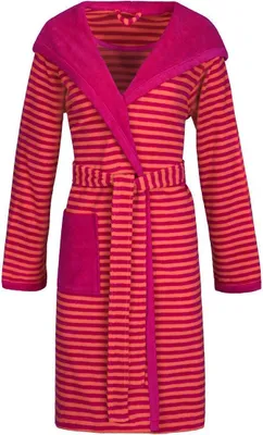 Zdjęcie produktu dla Szlafrok damski z kapturem STRIPED HOODY marki Esprit XS 32/34