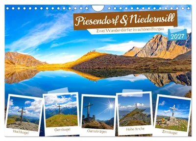 Produktbild von Piesendorf & Niedernsill (Wandkalender 2027 DIN A4 quer), CALVENDO Monatskalender