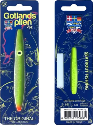Produktbild von Westin Gotlandspilen 8.7cm 18g Blinker - Meerforellenblinker, Farbe:Salmo Trutta