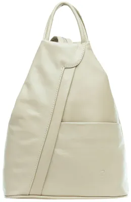 Produktbild von Caspar 2in1 Leder Rucksack Schultertasche Sportlich Elegante Damen Handtasche - SIGNATURE LINE - Modell No.782 - Italy