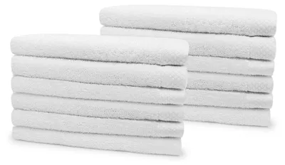 Produktbild von Eleganzzz Frottee-Badetuch 70x140cm – Weiß – 70x140 – 100% Baumwolle – 500 g/m²