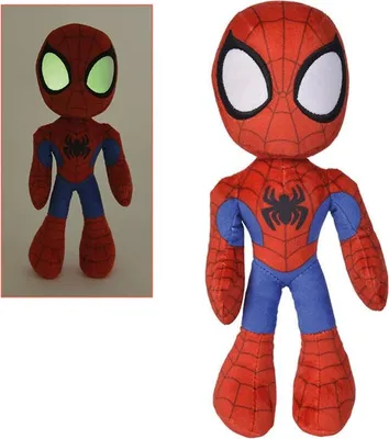 Obrázok produktu pre Plyšová hračka Spiderman 25 cm - mäkká, plyšová, ideálna pre deti