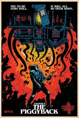 Immagine prodotto di Poster Stranger Things 4 Il cavalluccio 61 x 91,5 cm