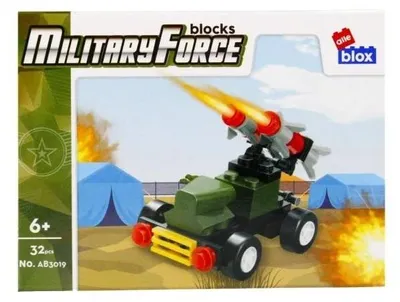 Obrázek produktu pro Vojenské stavební bloky ALLEBLOX